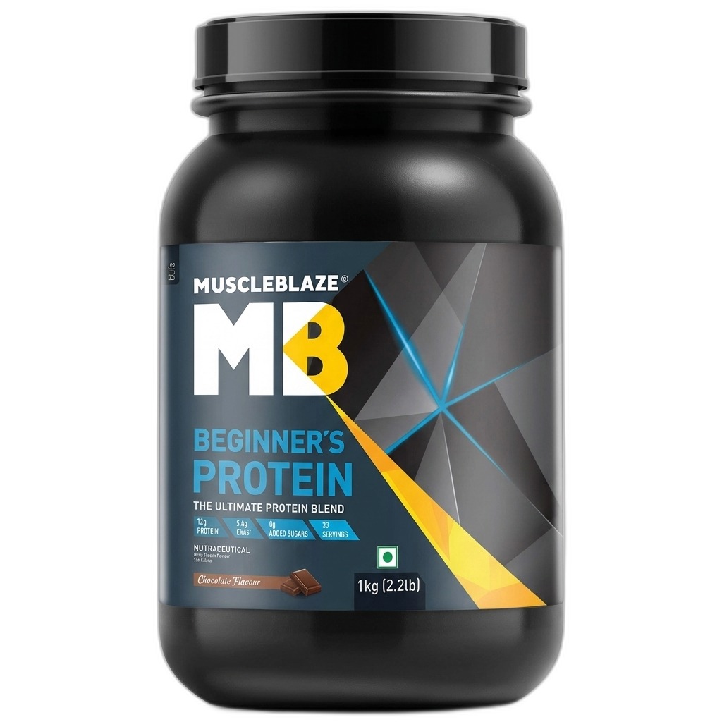 MuscleBlaze MB Beginner's Protein Chocolate Flavour 1kg
