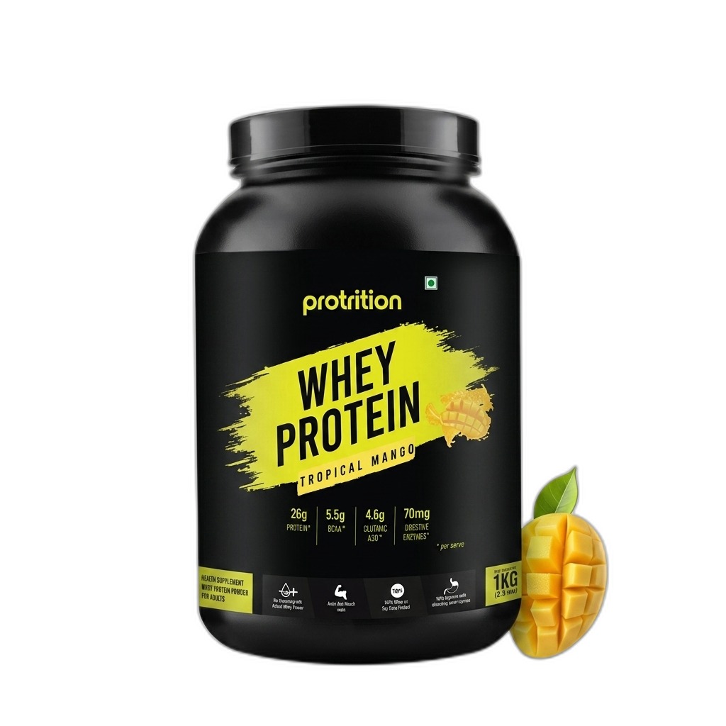 Protrition Whey Protein Tropical Mango 1kg