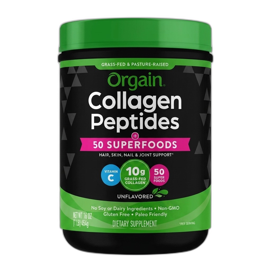 Orgain Collagen Peptides + 50 Superfoods Powder
