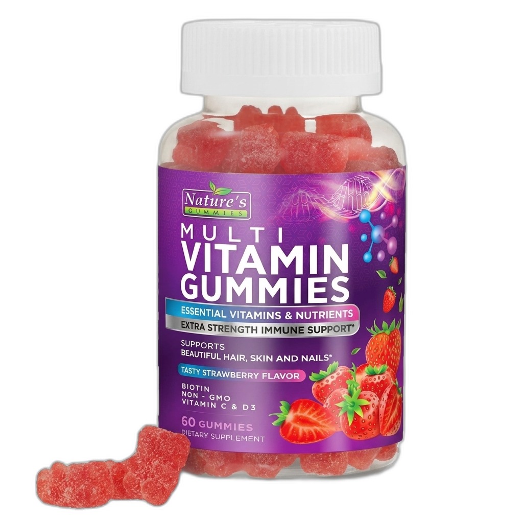 Nature's Gummies Multi Vitamin Gummies | Essential Vitamins