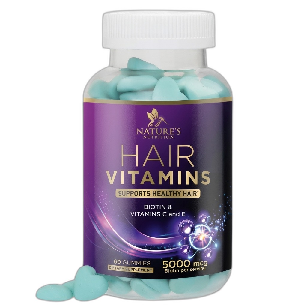 Nature's Nutrition Hair Vitamins Gummies