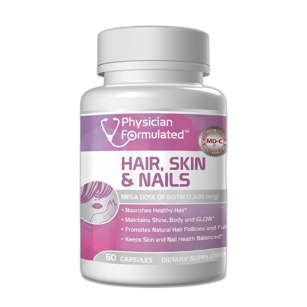Physician Formulated Hair, Skin & Nails Supplement