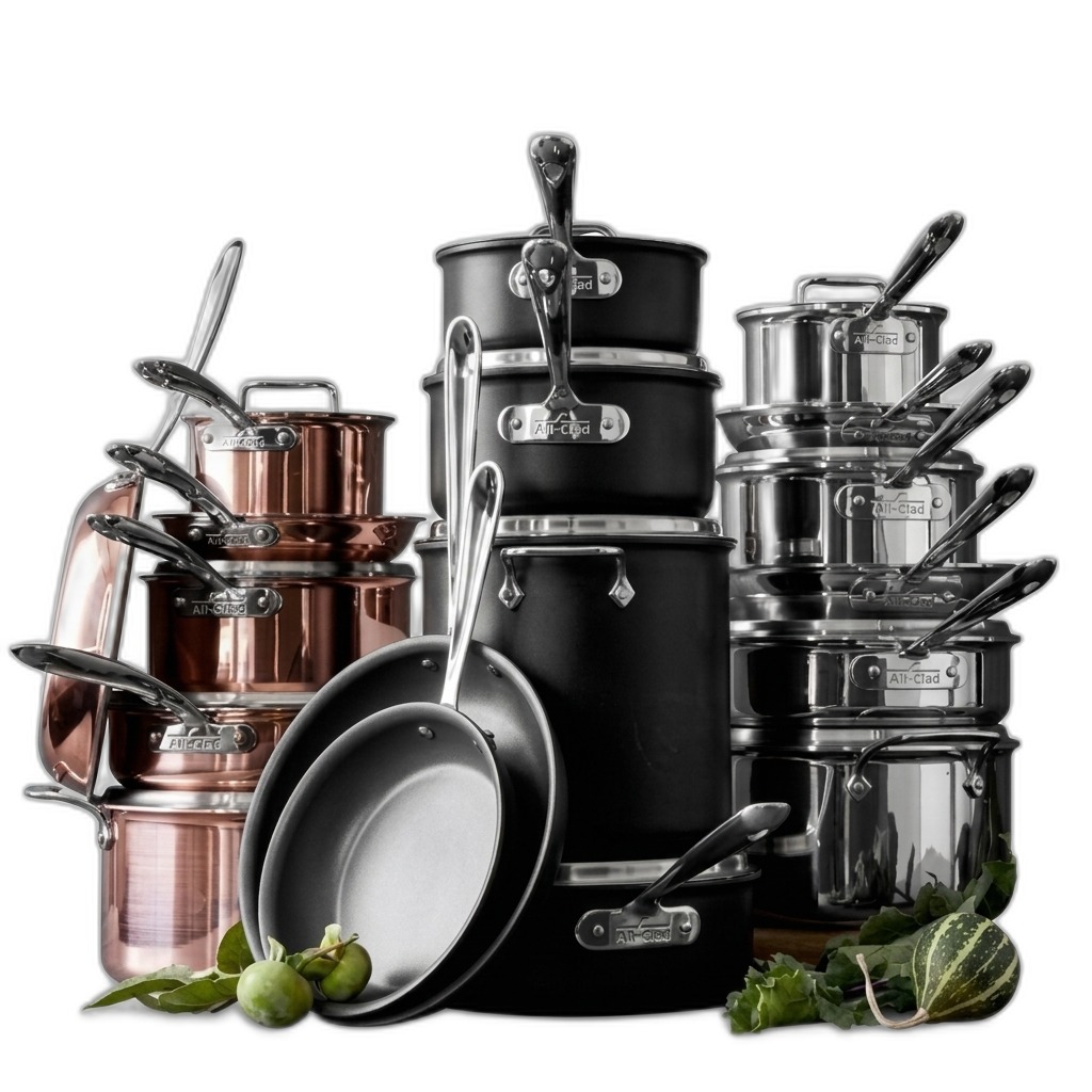 All-Clad Cookware Set - Pots & Pans Collection
