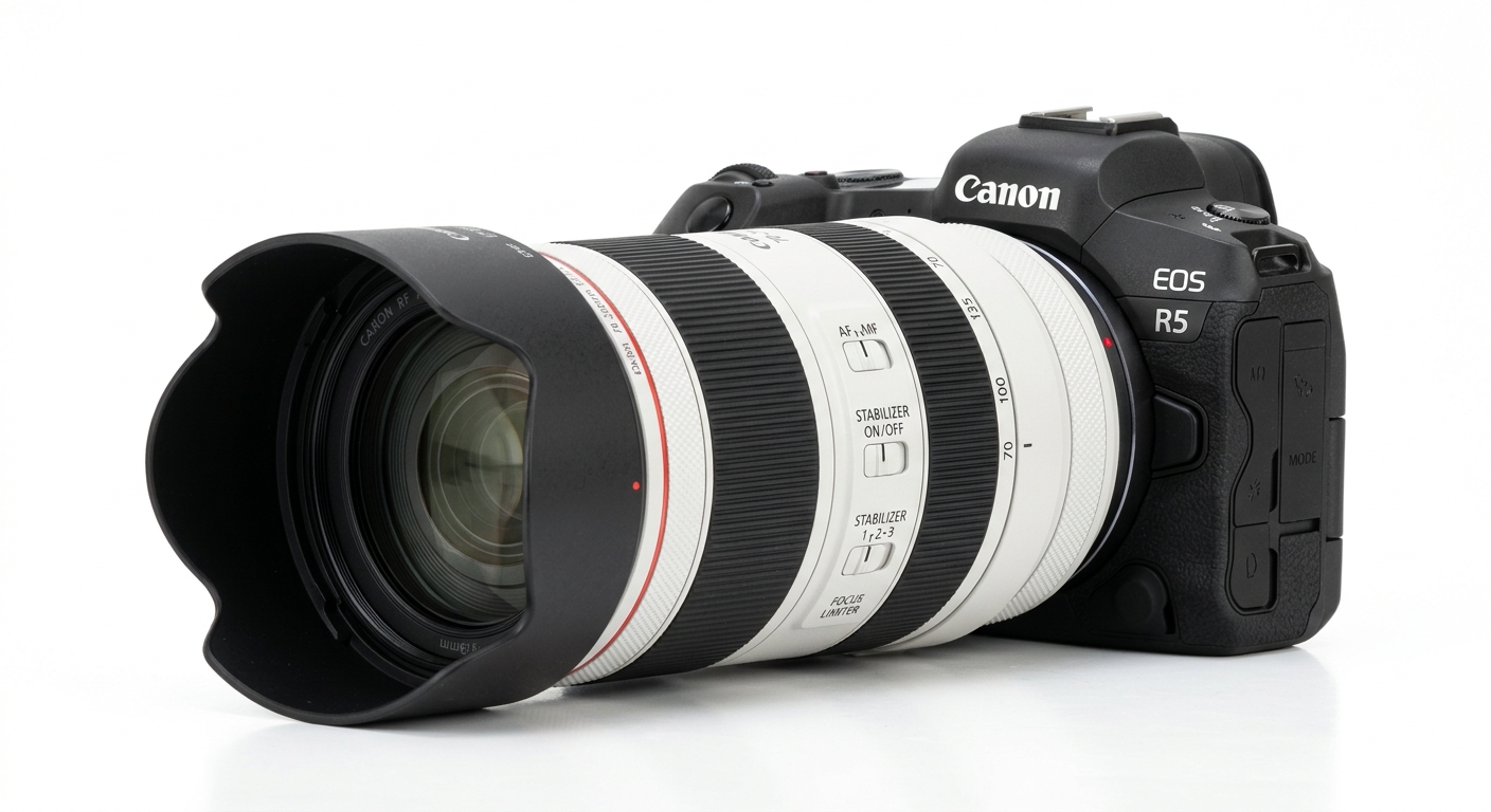 Canon EOS R5 Mirrorless Camera & RF 70-200mm Lens