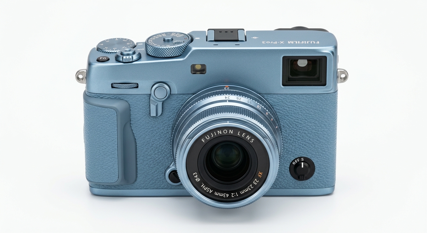 Fujifilm X-Pro3 Mirrorless Camera Light Blue