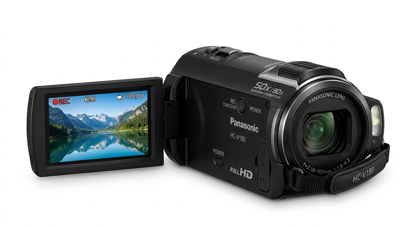 Panasonic HC-V180 Full HD Camcorder
