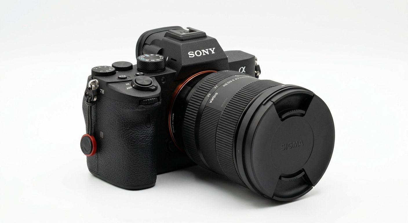 Sony Alpha Mirrorless Camera & Sigma 24-70mm Lens