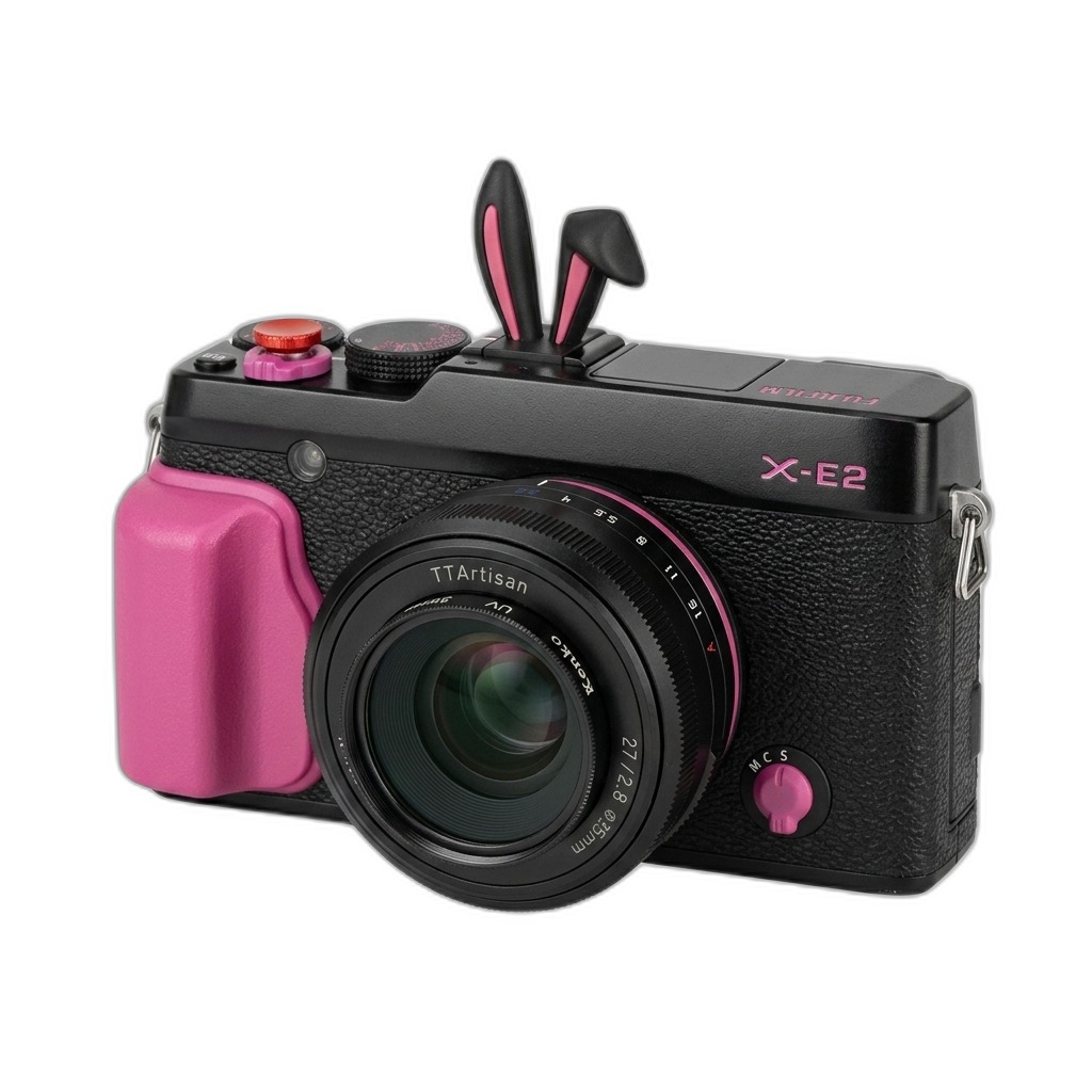 Fujifilm X-E2 Mirrorless Camera Pink Edition