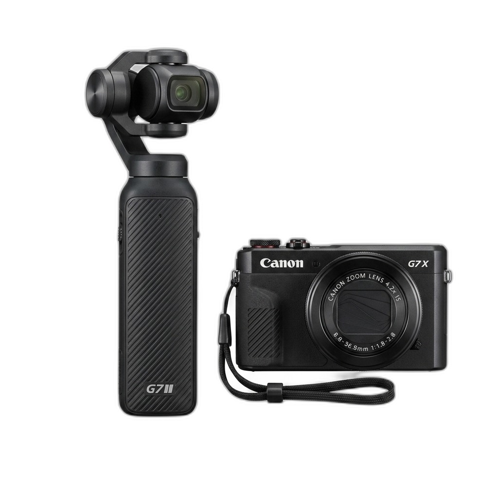 Gimbal Camera & Canon G7 X Digital Camera Combo