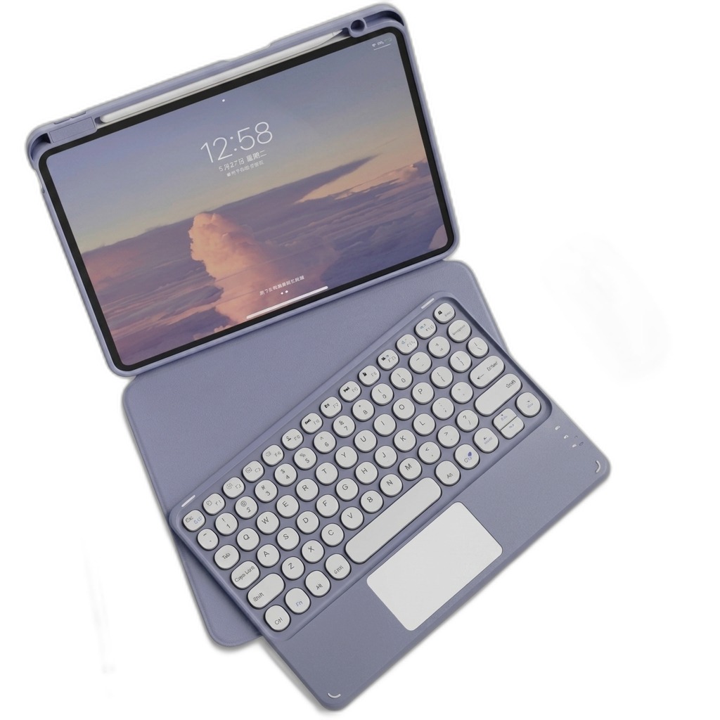 Tablet Keyboard Case with Trackpad & Mouse