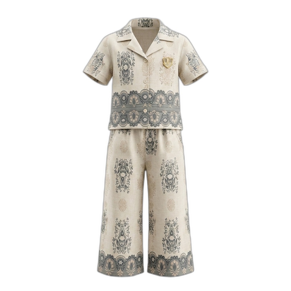 Printed Co-ord Set | Resort Wear for Women