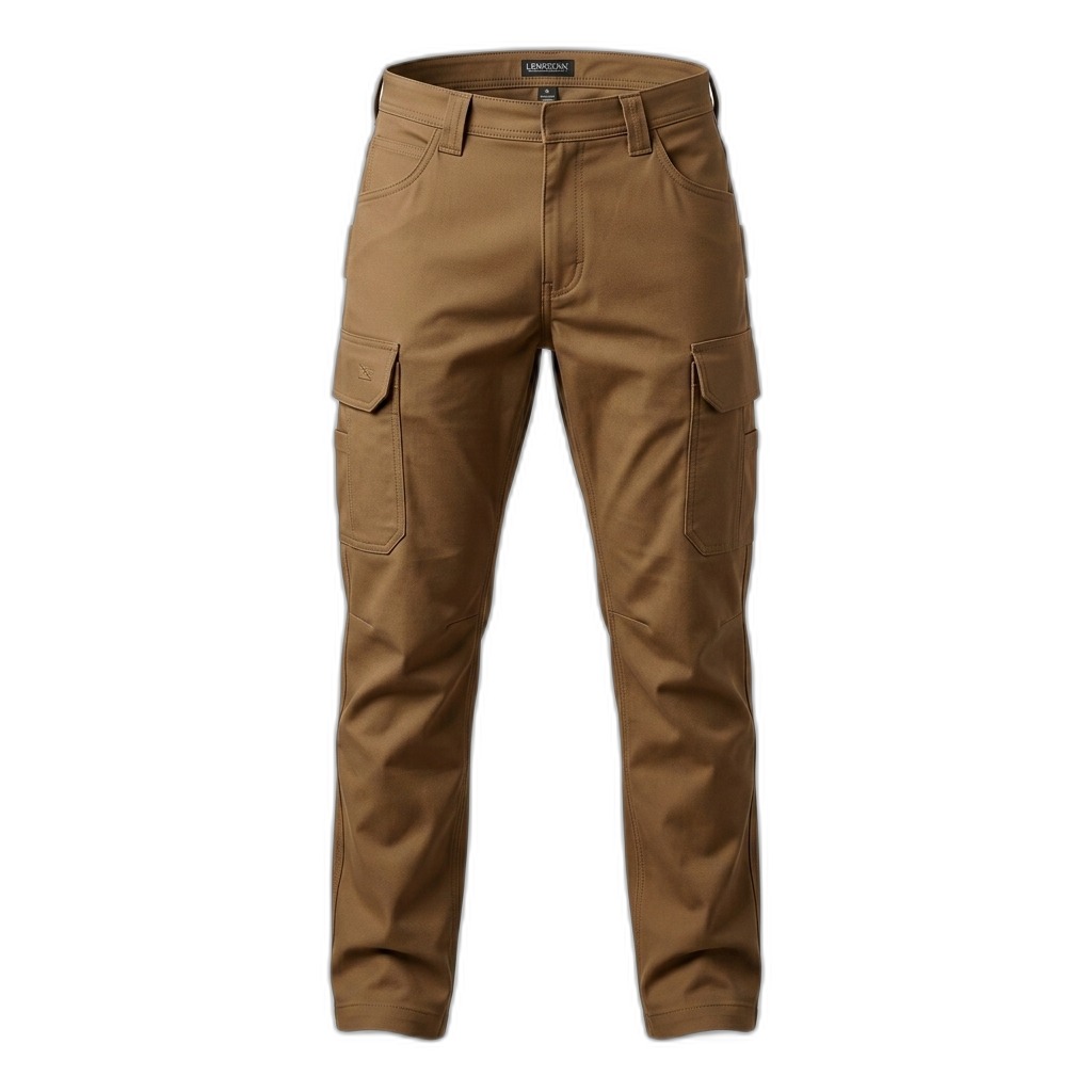 Men's Brown Carpenter Work Pants Durable & Stylish