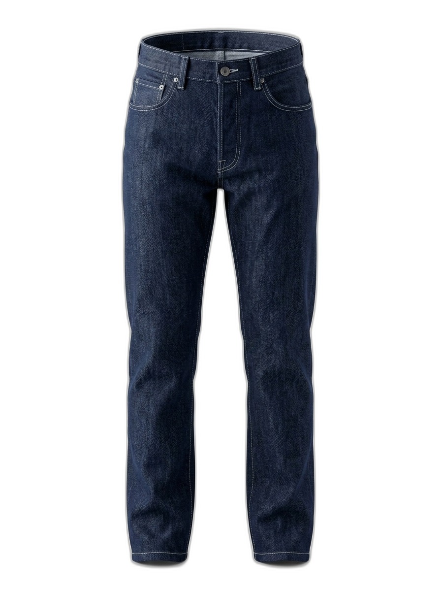 Men's Dark Blue Jeans | Classic Denim