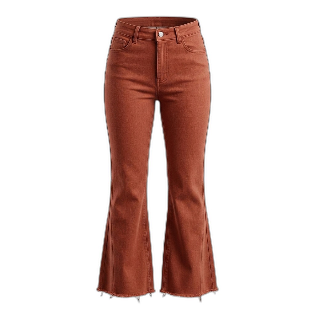 Women's High-Waist Flared Jeans