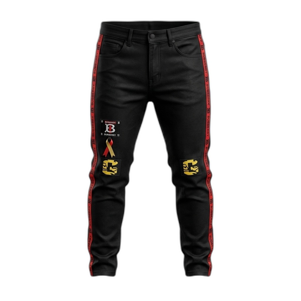 Men's Black Slim Fit Denim Jeans