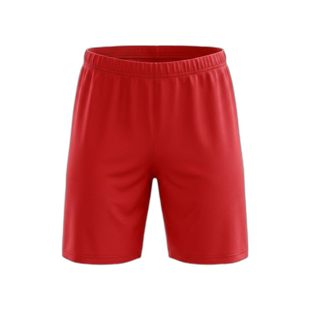 Red Athletic Performance Shorts for Men & Women