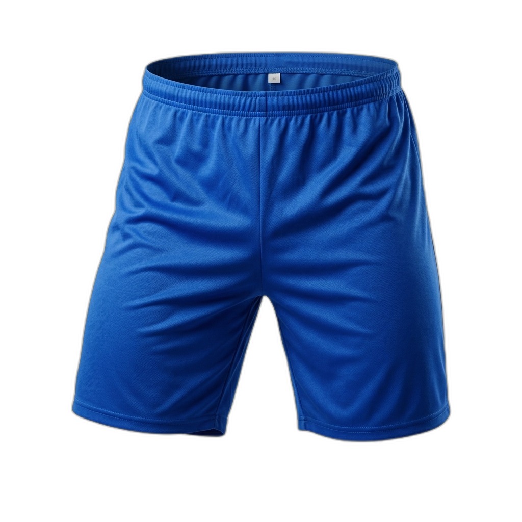 Men's Blue Athletic Shorts for Gym & Sports