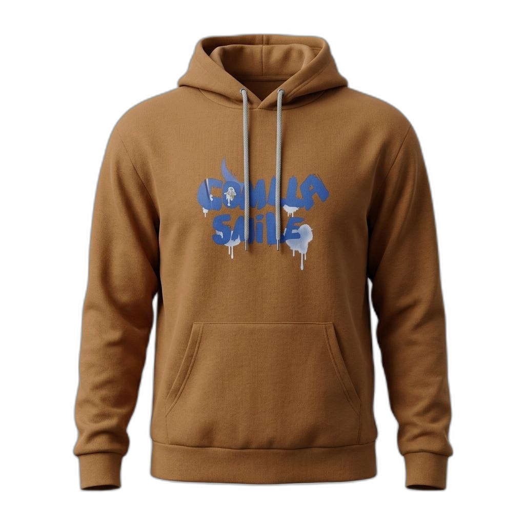 Chilla Smile Graffiti Graphic Hoodie