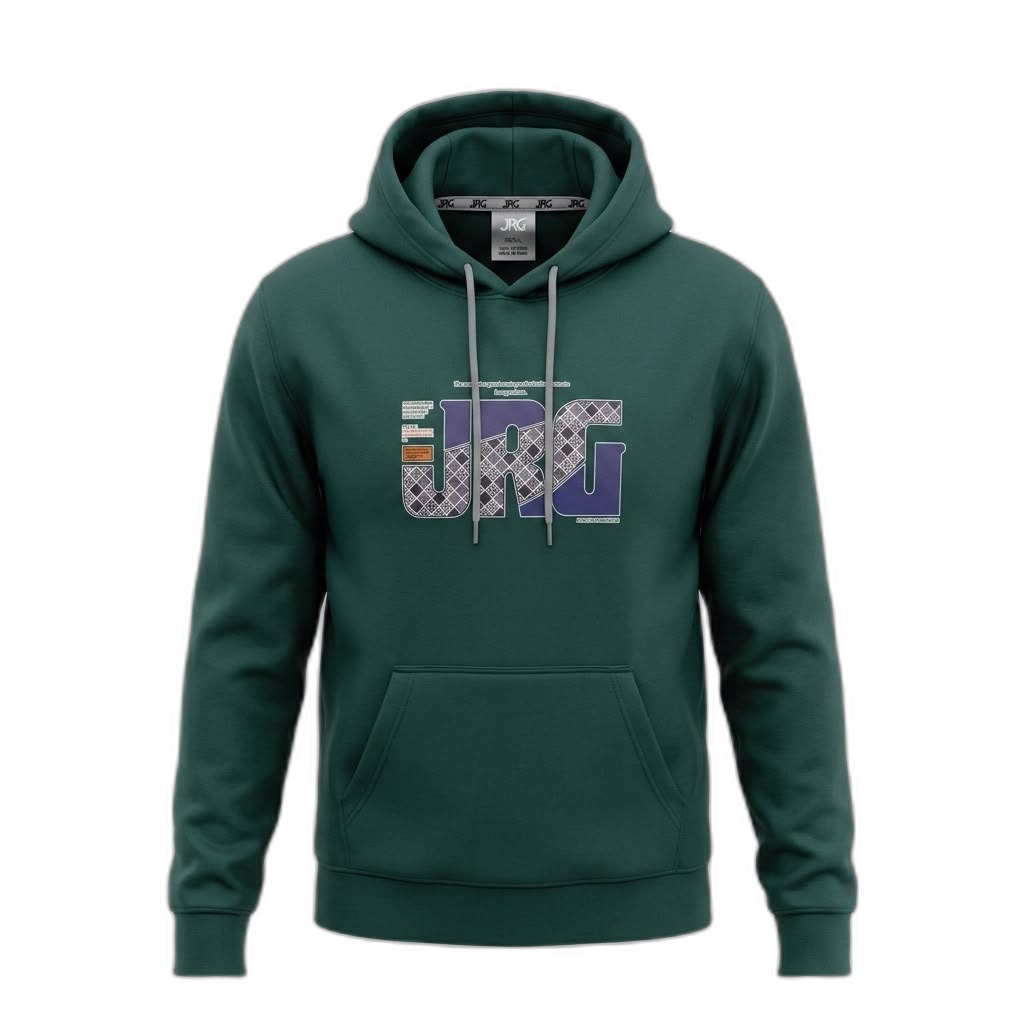 Men's JRG Graphic Cotton Hoodie