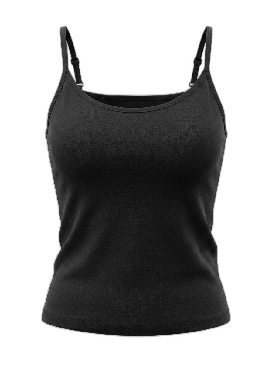 Black Women's Camisole Tank Top