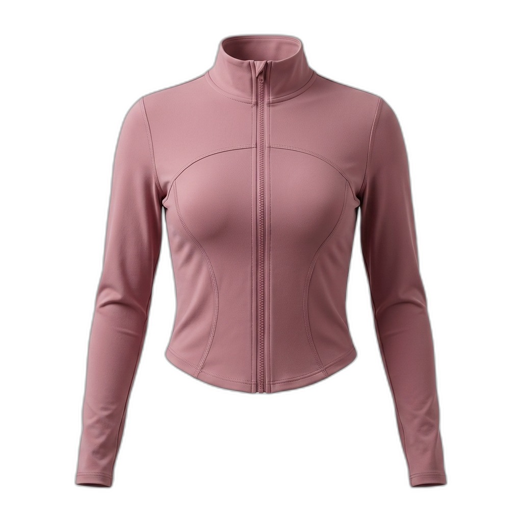 Women's Slim Fit Full Zip Athletic Jacket