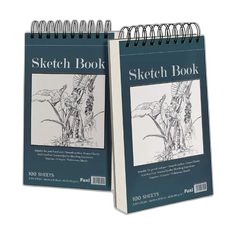 Spiral Bound Sketch Book Set of 2