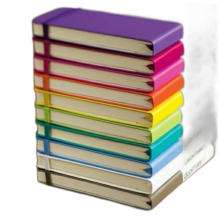 Vibrant Notebook Stack | Leuchtturm1917 Style
