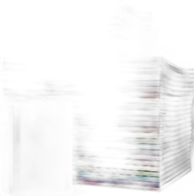 Abstract Stacked Books Art Print for Home