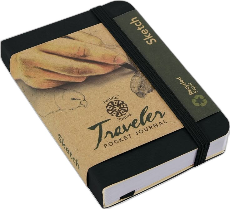 Pentalic Traveler Pocket Sketch Journal