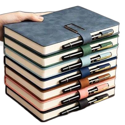 Premium PU Leather Journal with Pen