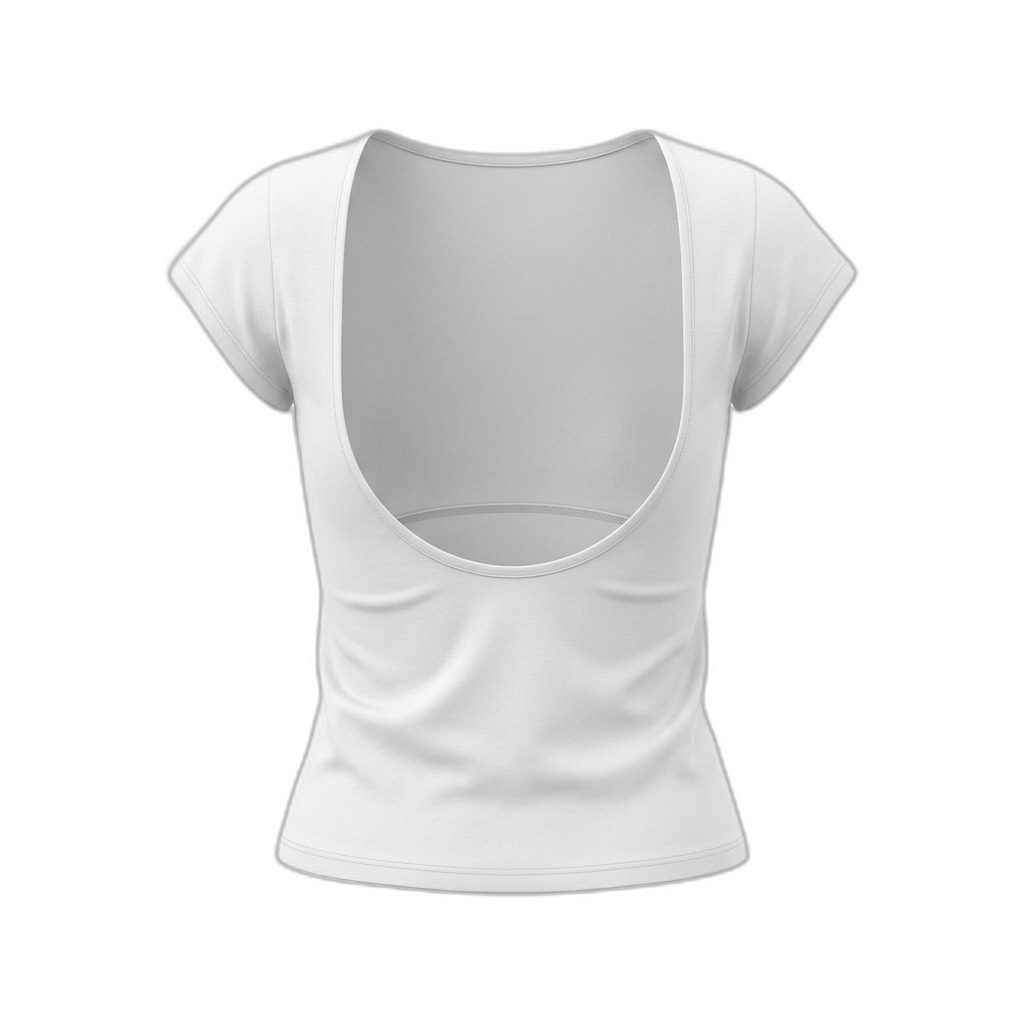 Women's Deep Scoop Back T-Shirt