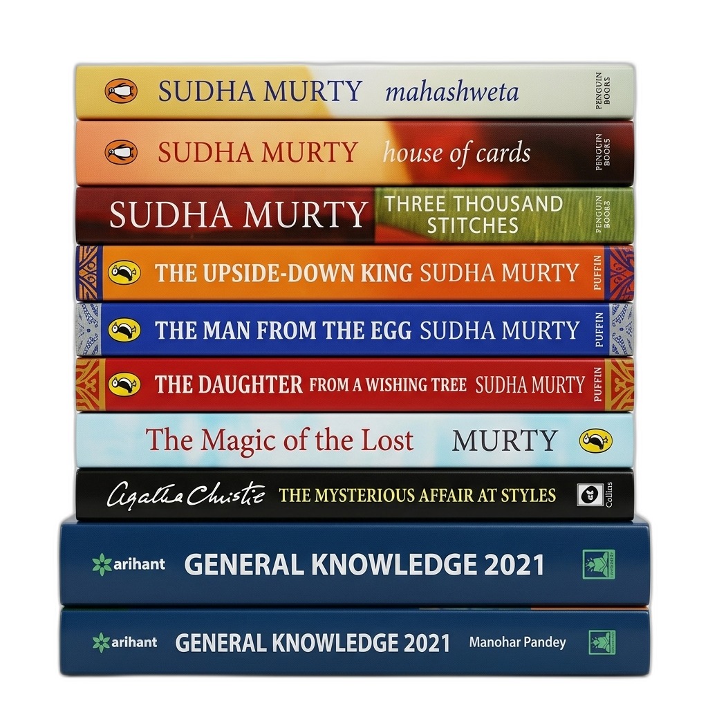 Sudha Murty, Agatha Christie, GK Books Collection