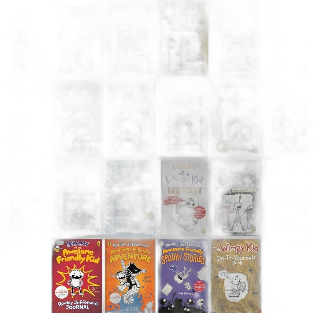 Diary of a Wimpy Kid & Rowley Jefferson's Book Set