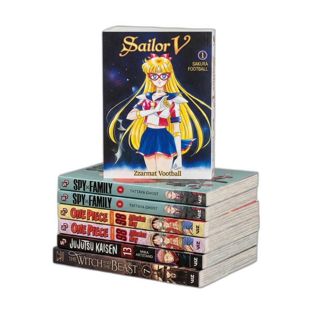 Popular Manga Collection: Sailor V, Spy x Family & More