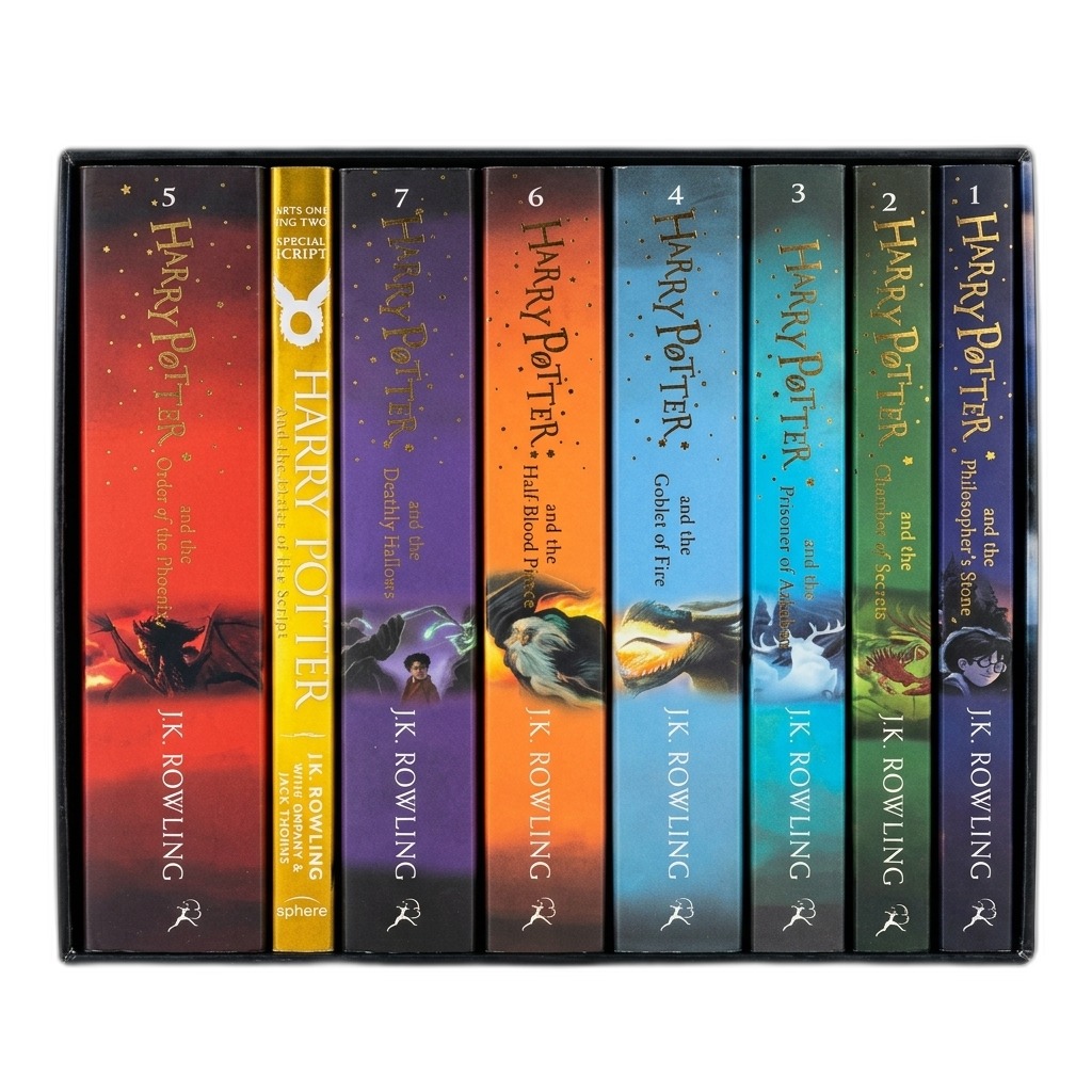 Harry Potter Complete 8-Book Series Collection