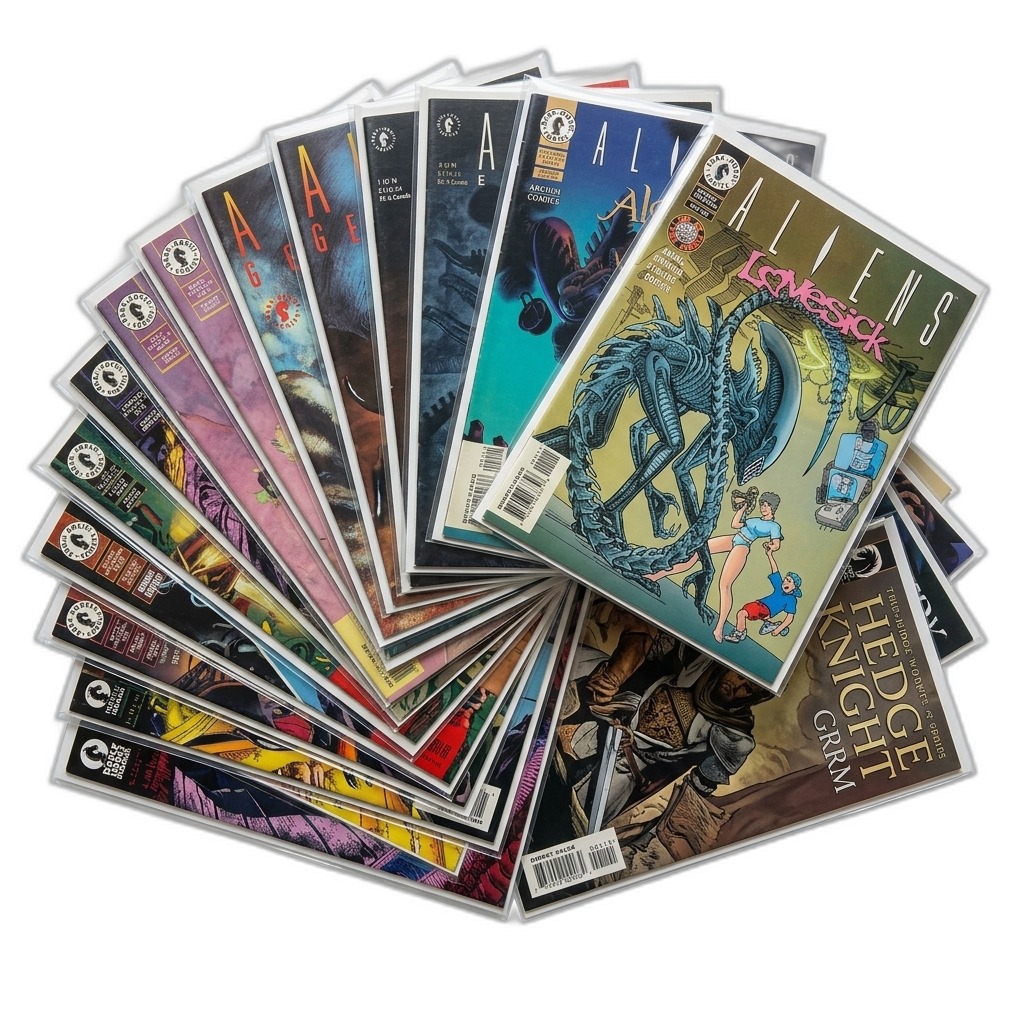 Aliens & Hedge Knight Comic Book Set