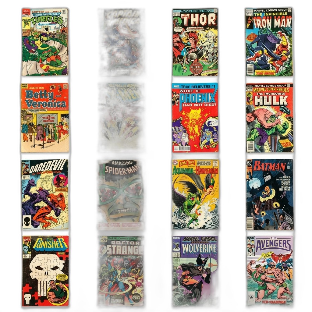 Classic Comic Book Set