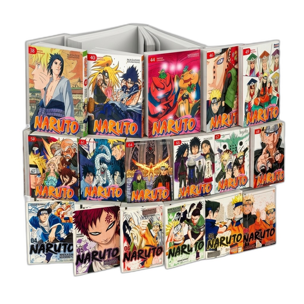 Naruto Manga Collection Set