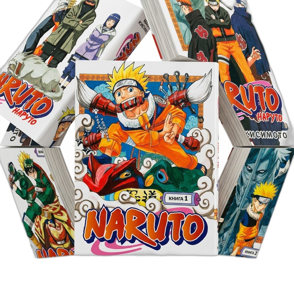 Naruto Manga Volume 1 Russian Edition