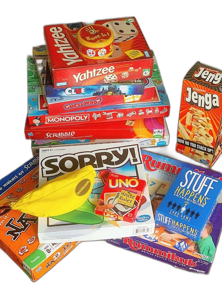 Classic & Modern Board Game Assortment