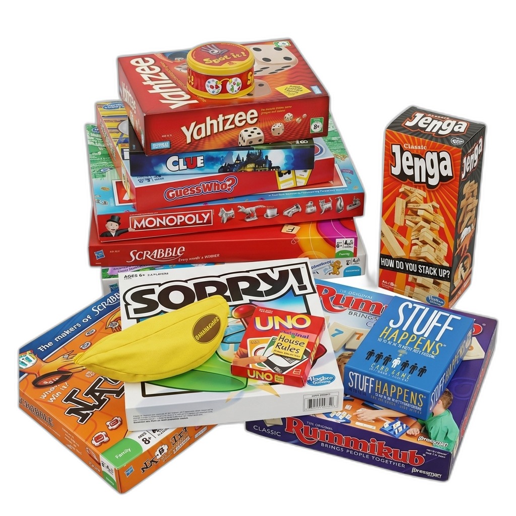 Classic Board Games Collection for Family Fun