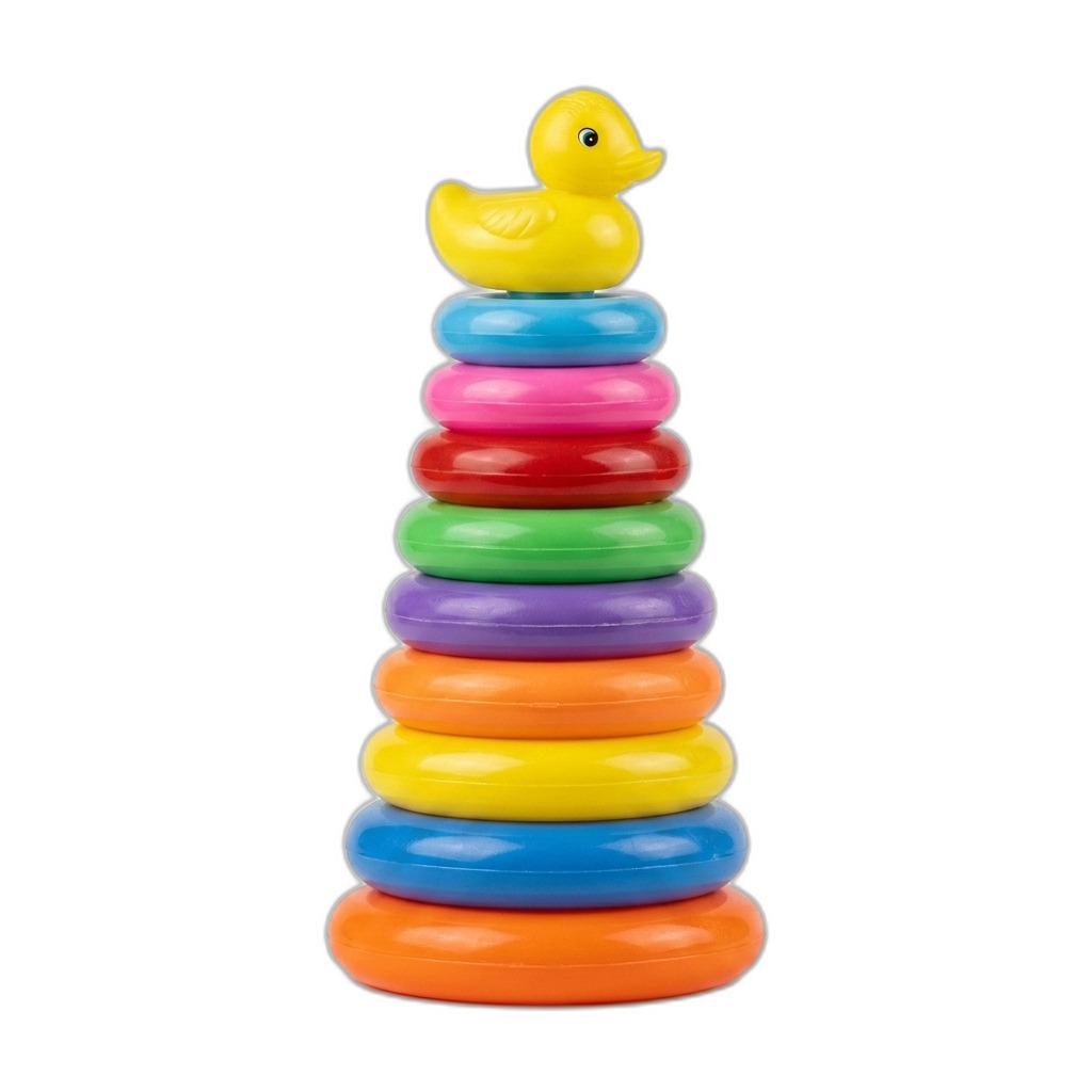 Colorful Stacking Rings Toy for Toddlers