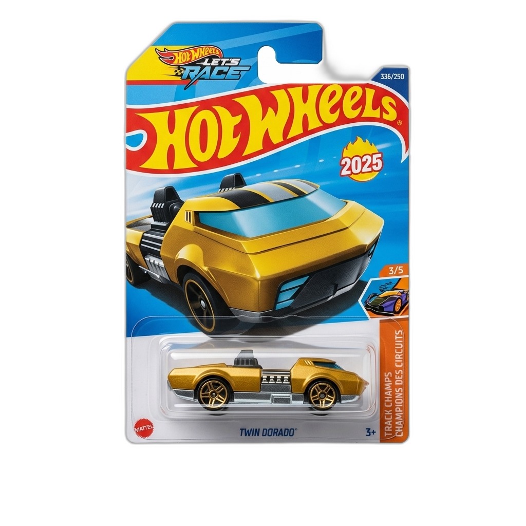 Hot Wheels Twin Dorado 2025 Collectible Car
