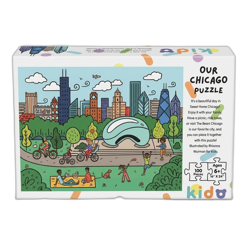 Our Chicago 100-Piece Jigsaw Puzzle for Kids