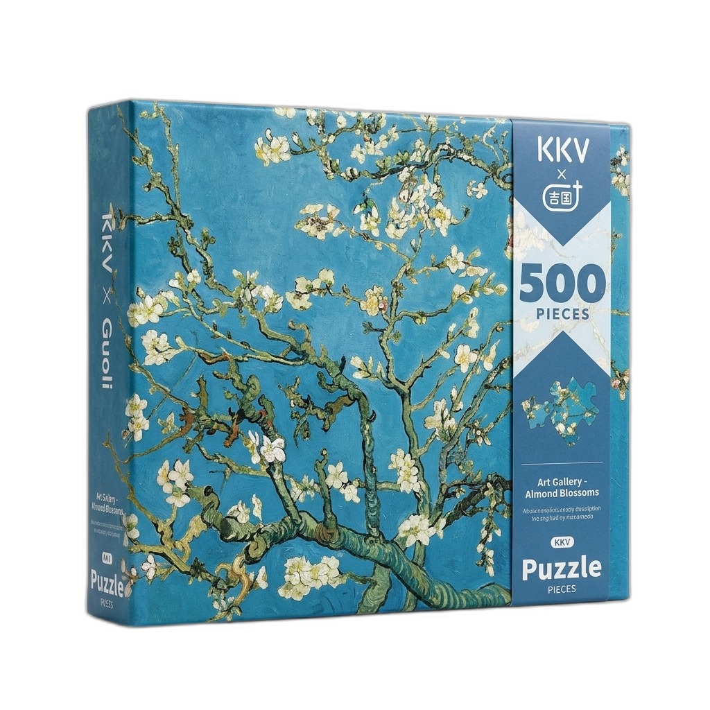 KKV x Guoli Almond Blossoms 500 Piece Puzzle