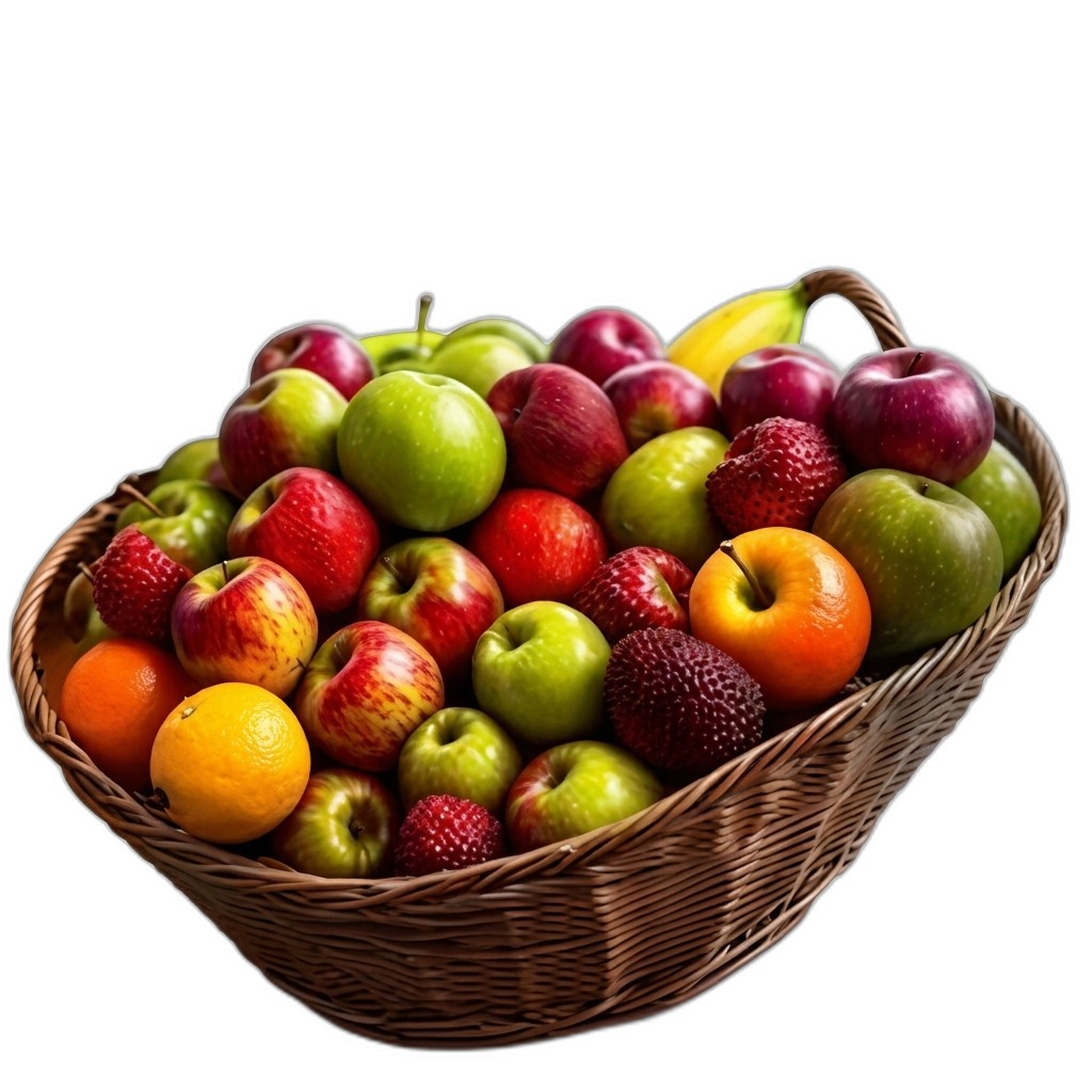 Assorted Fresh Fruit Basket | Healthy & Delicious