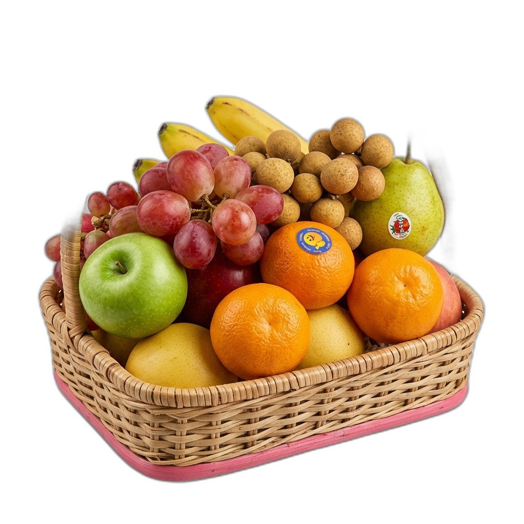Fresh Fruit Gift Basket | Healthy & Delicious