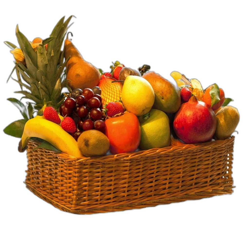 Premium Fresh Fruit Basket | Assorted Fruits