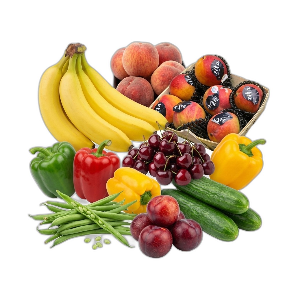 Assorted Fresh Fruits & Vegetables Combo