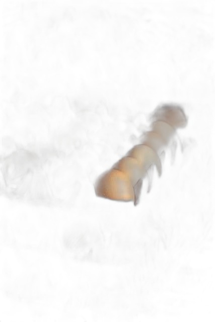 Abstract Motion Blur Segmented Art